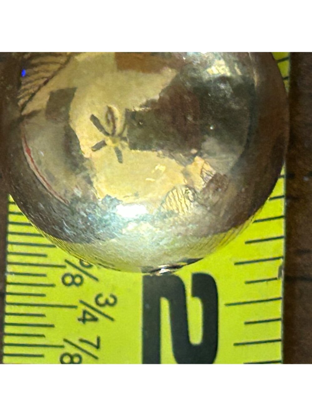 Vintage Gold-tone Double Ball Earrings Screw Back Statement 1960 Mod Design MCM - Picture 13 of 13